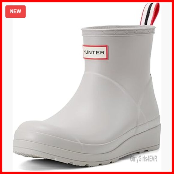 Women's Rain Boots Waterproof Rubber Ankle Boots Casual Comfort Flat Heel